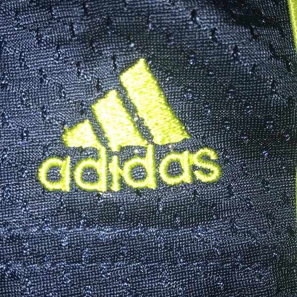 Navy blue adidas shorts - Picture 2 of 3